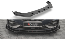 Seat Leon FR MK4 2020+ Street Pro Frontsplitter + Splitters V.1 Maxton Design 